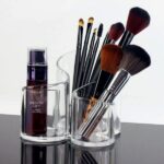 Acrylic Multi-purpose Brush Cosmetic Organizer 3 Compartment – 3