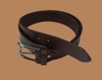 Buffalo Brown Plane Leather Belt – Main