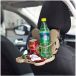 Car Auto Multifunctional Foldable Beverage Holder Tray Chair Cup Holder – 1
