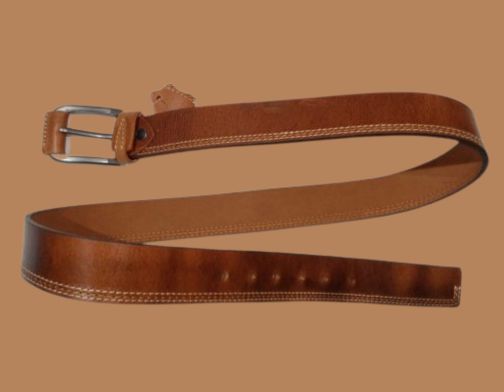 Fancy Uk Leather Pull Up Belt Dual Shaded – Main2