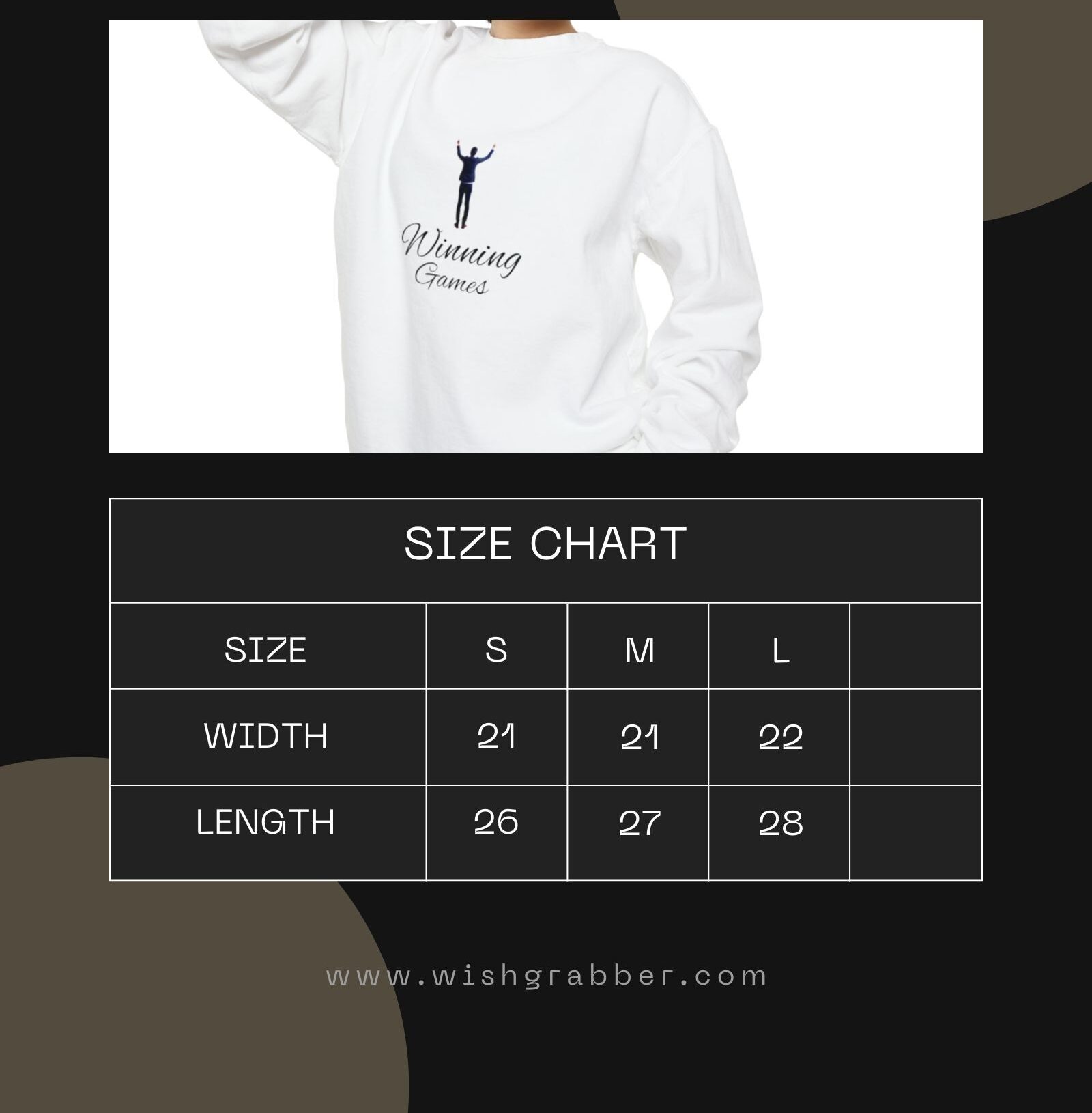 Sweatshirt-Size Chart
