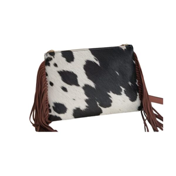 Fringe Cowhide Leather Clutch – Western Crossbody Purse for Women Fringe Cowhide Leather Clutch – Western Crossbody Purse for Women