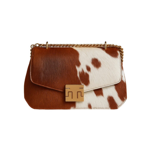 Snob Lady Cowhide Bag Satchel