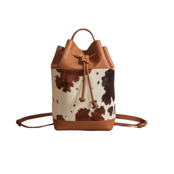 Preppy Smart Cowhide Bucket Bag Preppy Smart Cowhide Bucket Bag