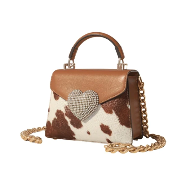 Love Stone Cowhide Purse