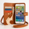 Sleek Customized Wristlet 1 Sleek customized wristlet front view with personalization