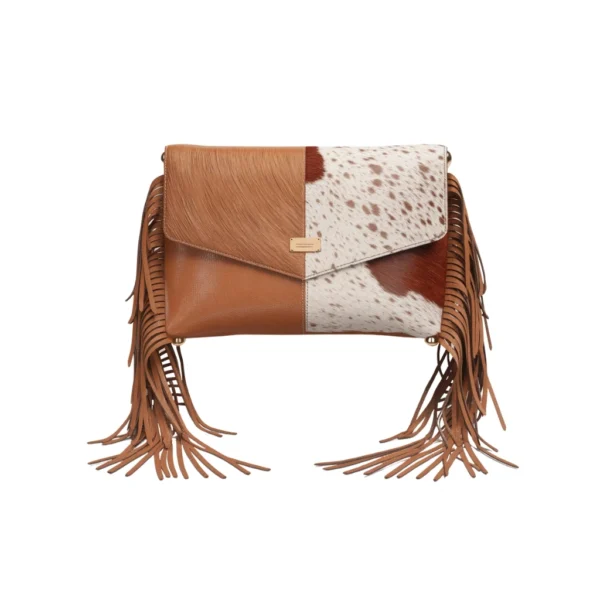 Fringe Boho Cowhide Cross body Leather Tassel Purse Fringe Boho Cowhide Cross body Leather Tassel Purse