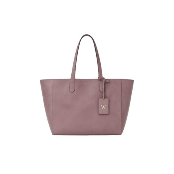 Mauve Luxe Everyday Suede Tote Bag Mauve Luxe Everyday Suede Tote Bag