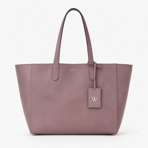 Mauve Luxe Everyday Tote Bag