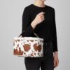 WGB Cowhide Luxe Travel Bag Organizer 4 WGB Cowhide Luxe Travel Bag Organizer - 4