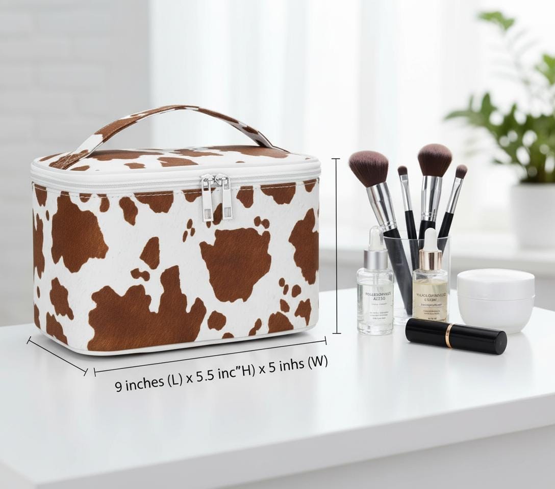 WG Cowhide Luxe Travel Organizer – Handcrafted Western Elegance Meets Modern Luxury WG Cowhide Luxe Travel Organizer – Handcrafted Western Elegance Meets Modern Luxury