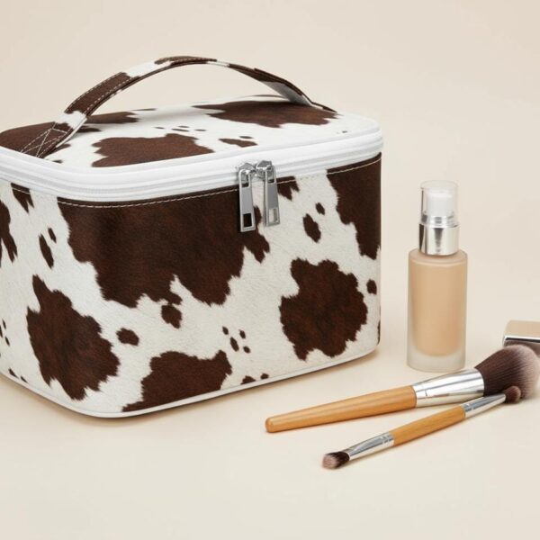 WG Cowhide Luxe Travel Organizer – Handcrafted Western Elegance Meets Modern Luxury