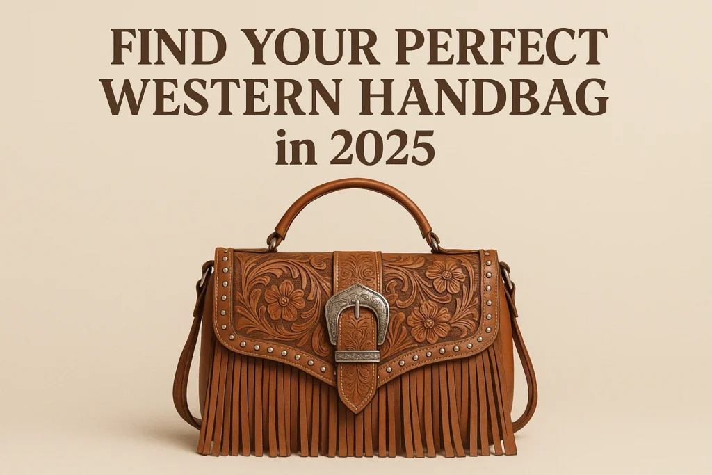 Find Your Perfect Handbag 2025 - Western handbag collection banner