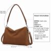 WGB Sierra Handcrafted Suede Tote Bag 3 WGB Sierra Handcrafted Suede Tote Bag - 3