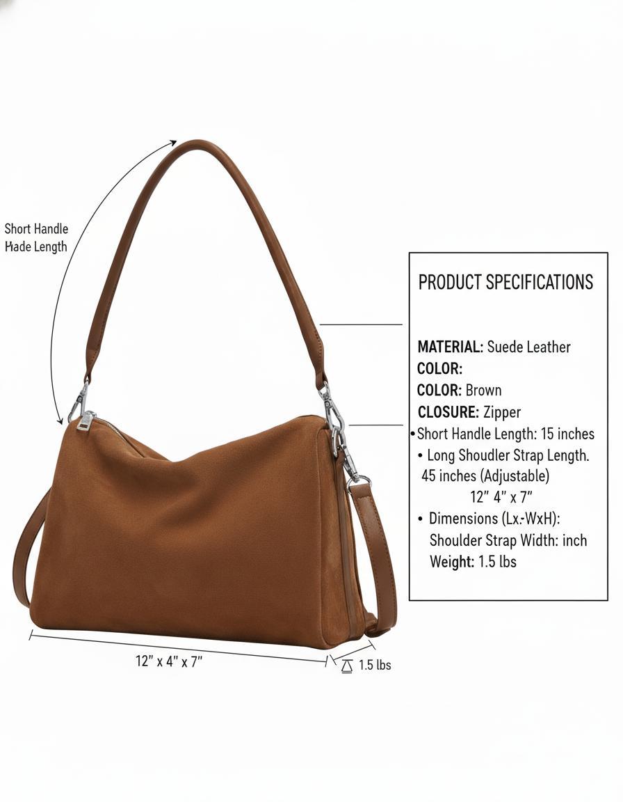 WG Sierra Handcrafted Suede Tote – Western Heritage Meets Modern Elegance WG Sierra Handcrafted Suede Tote – Western Heritage Meets Modern Elegance