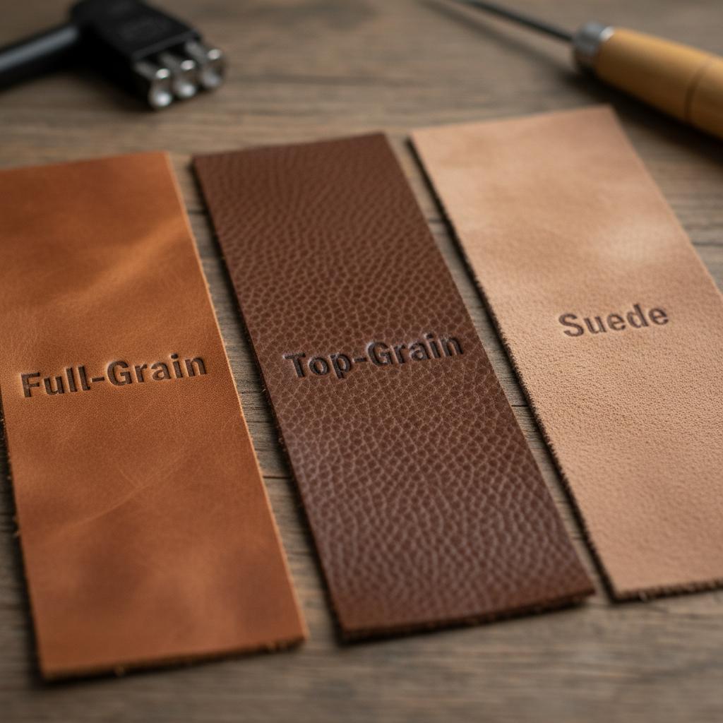 Leather Swatches Comparison