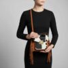 Zebra Fringe Cowhide Belted Bag 6 Zebra Fringe Cowhide Belted Bag - 2