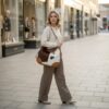 Crescent Moon Cowhide Hobo Bag 5 Crescent Moon Cowhide Hobo Bag - 3