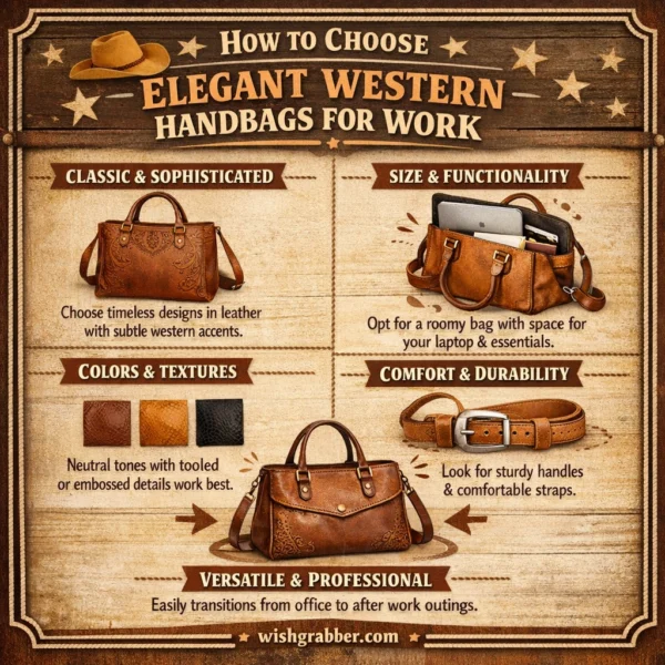 Choosing Elegant Western Handbags for Work 6 Choosing Elegant Western Handbags for Work