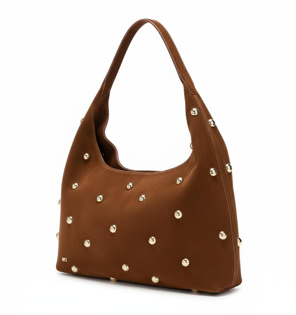 WGB Mesa Studded Suede Shoulder — Western Heritage, Modern Elegance WGB Mesa Studded Suede Shoulder — Western Heritage, Modern Elegance