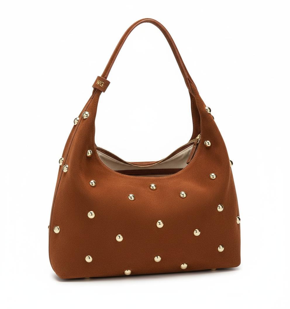 WGB Mesa Studded Suede Shoulder — Western Heritage, Modern Elegance WGB Mesa Studded Suede Shoulder — Western Heritage, Modern Elegance