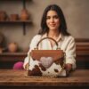 Love Stone Cowhide Purse - 1