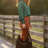 WGB Canyon Suede Hobo Bag 8 WGB Canyon Suede Hobo Bag - 8