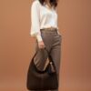 WGB Canyon Suede Hobo Bag 9 WGB Canyon Suede Hobo Bag - 9