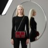 Velvet Rouge Braided Suede Crossbody Bag 7 Velvet Rouge Braided Suede Crossbody Bag - 7