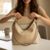 WGB Suede Hobo Shoulder Bag 7 WGB Suede Hobo Shoulder Bag - 7