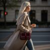 Velvet Rouge Braided Suede Crossbody Bag 5 Velvet Rouge Braided Suede Crossbody Bag - 5