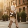 Gelata Brown Calf Hair Tote Bag 5 Gelata Brown Calf Hair Tote Bag - 4