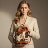 Preppy Smart Cowhide Bucket Bag 7 Preppy Smart Cowhide Bucket Bag - 3