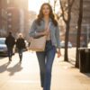 WGB Suede Hobo Shoulder Bag 6 WGB Suede Hobo Shoulder Bag - 6