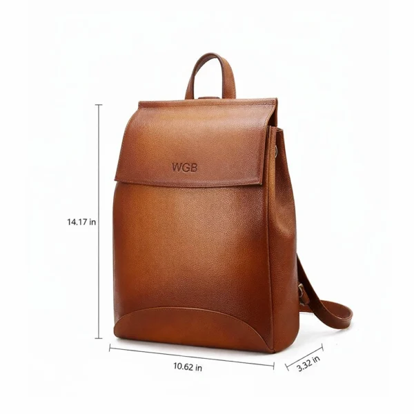 WGB Sorrel Range Handcrafted Full-Grain Leather Convertible Backpack