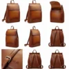 WGB Sorrel Range Handcrafted Full-Grain Leather Convertible Backpack - 4