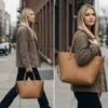 WGB Azalea Ranch Large Capacity Shoulder Tote Bag 6 WGB Azalea Ranch Large Capacity Shoulder Tote Bag - 6