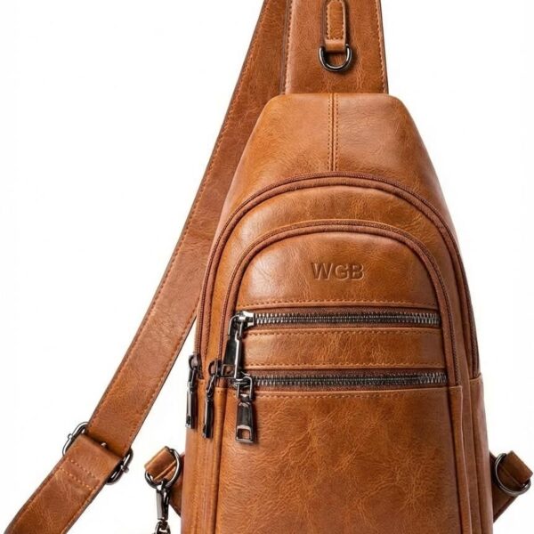 Terrace Convertible Leather Sling Backpack – 8L Full‑Grain Cowhide, Western‑Modern Carry Terrace Convertible Leather Sling Backpack – 8L Full‑Grain Cowhide, Western‑Modern Carry