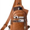 Terrace Convertible Leather Sling Backpack – 8L Full‑Grain Cowhide, Western‑Modern Carry 1 Terrace Convertible Leather Sling Backpack – 8L Full‑Grain Cowhide, Western‑Modern Carry - 1