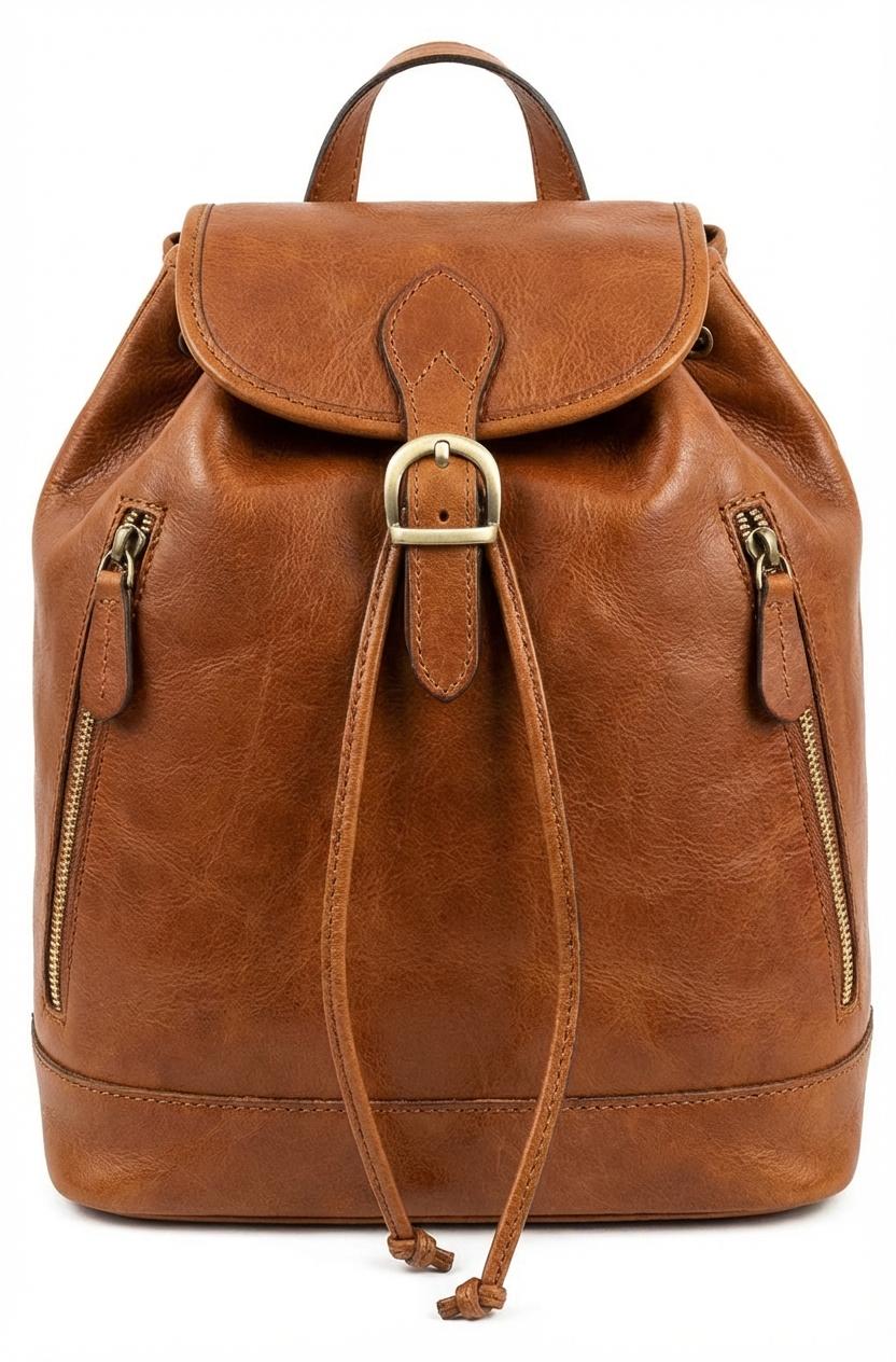 Sable Ridge Compact Leather Backpack Sable Ridge Compact Leather Backpack