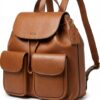 Crosby Heritage Leather Backpack – Mountain Grain, Modern Lines - 1