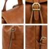 Sable Ridge Compact Leather Backpack 6 Sable Ridge Compact Leather Backpack - 6