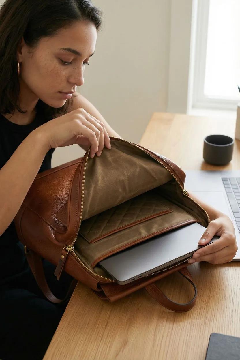 WGB Sorrel Range Handcrafted Full-Grain Leather Convertible Backpack WGB Sorrel Range Handcrafted Full-Grain Leather Convertible Backpack