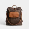 Sara Heritage Full-Grain Leather Backpack 1 Sara Heritage Full-Grain Leather Backpack - 1