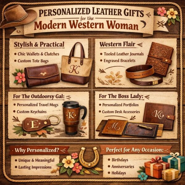 Personalized Leather Gifts for Modern Western Women 11 Personalized Leather Gifts for Modern Western Women