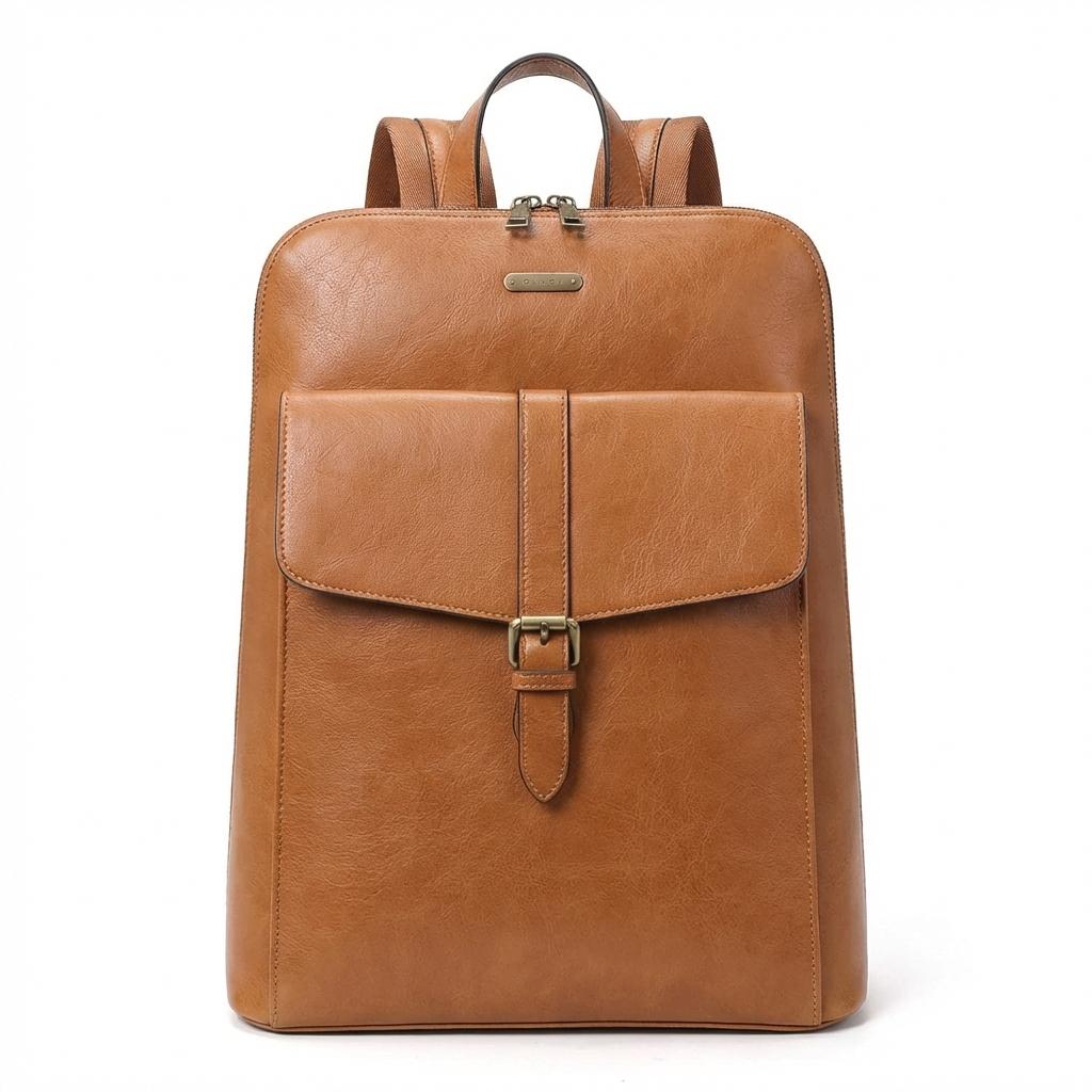 Saddle & City Full-Grain Leather Laptop Backpack Saddle & City Full-Grain Leather Laptop Backpack