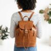 Sable Ridge Compact Leather Backpack 4 Sable Ridge Compact Leather Backpack - 4