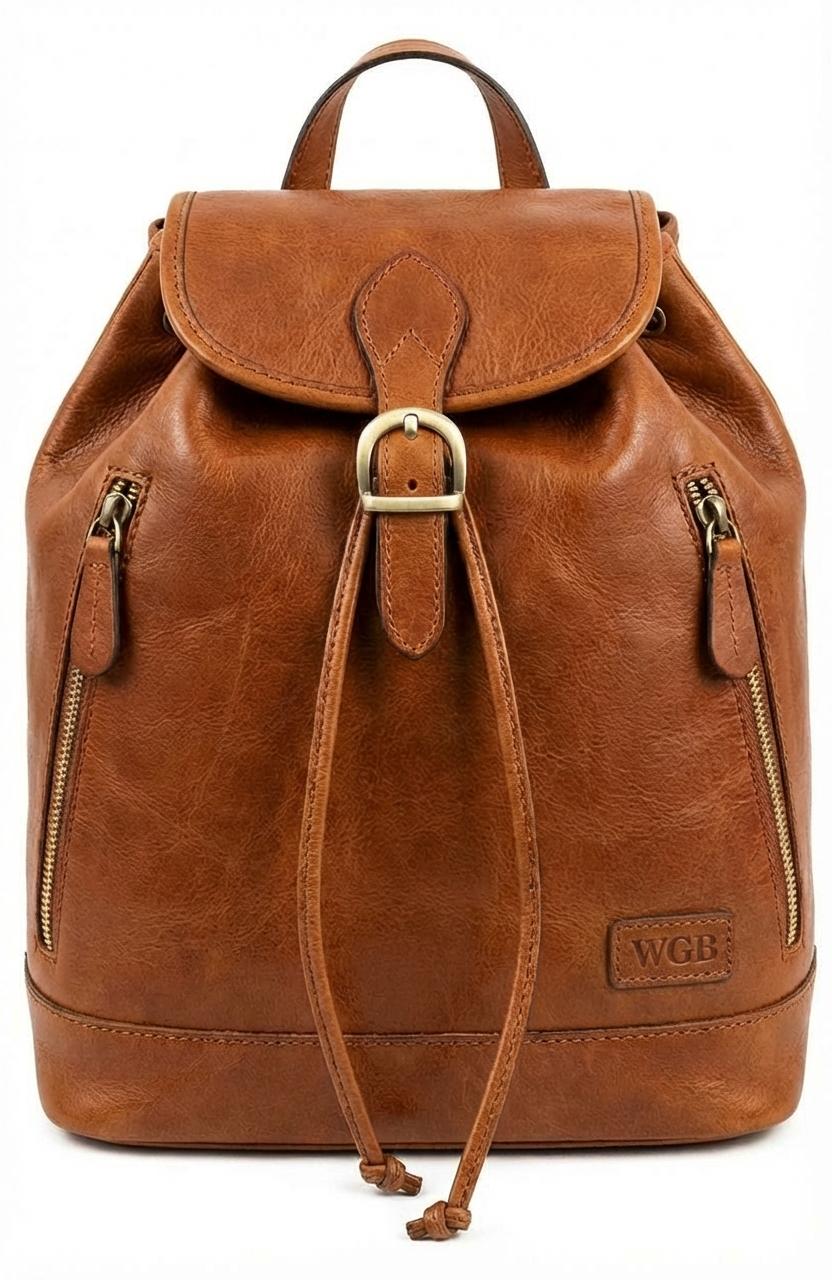 Sable Ridge Compact Leather Backpack Sable Ridge Compact Leather Backpack