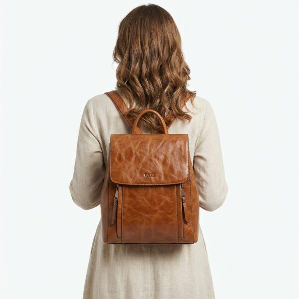 Montmarte Convertible Full-Grain Leather Backpack