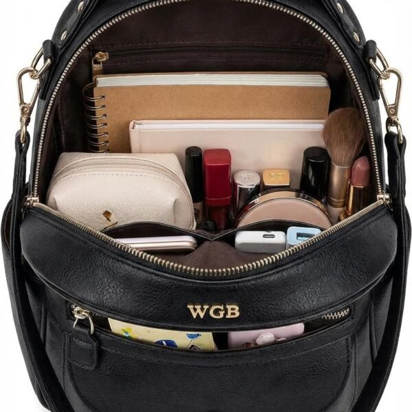 Mesa Mini Convertible Leather Backpack - 3